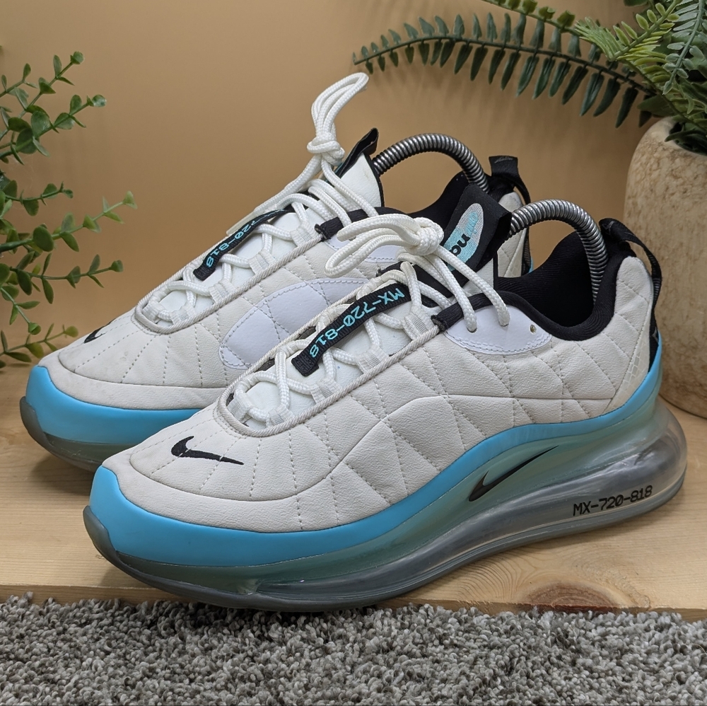Nike Air MX 720-818 Aqua Women's Size 7.5 Running Walking Shoes Casual Comfort